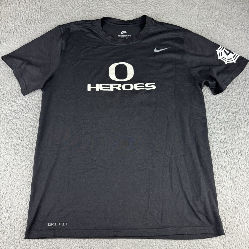 Oregon Heroes Spencer Webb Nike Shirt Dri Fit Muhammad Ali Size Large Rare